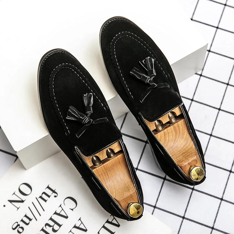 Fashion Shoes Leather For Men Business Formal New Shoes Dress Tenis De Hombre Moccasins Mokasin Tenis Caballero Designer fashion