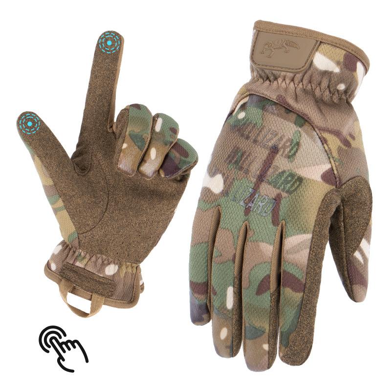 New Product Tactical Gloves Super Technician Tactical Gloves Full Finger Touch Screen Outdoor Cycling Gloves Summer Outdoor Gloves