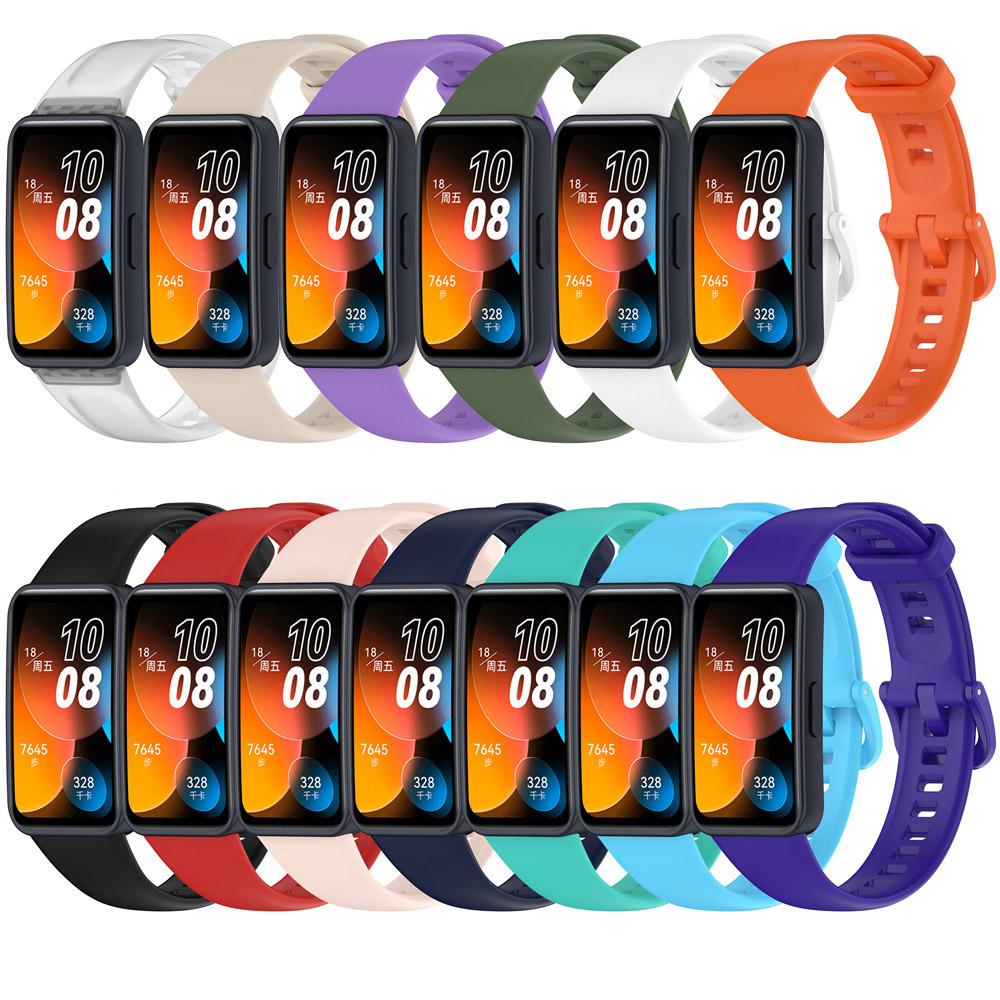 Replacement Silicone Strap For Huawei Band 8 9 10 SmartWatch Wristband For Huawei Band 10 9 Straps Bracelet Sport Accessories