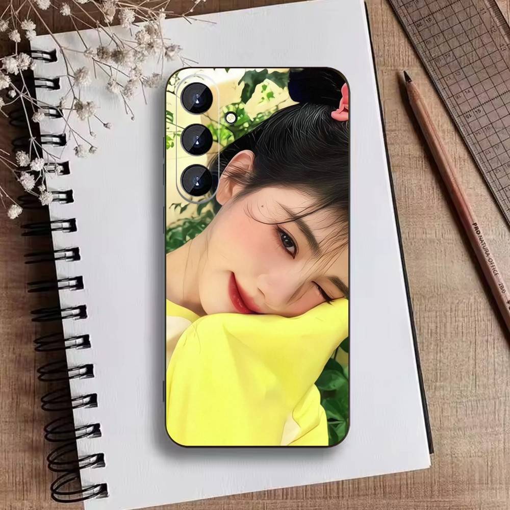 Ju Jingyi Y- Kiku Phone Case For Samsung Galaxy A73,A72,A71,A70,A52,A51 Others Soft Black Cover