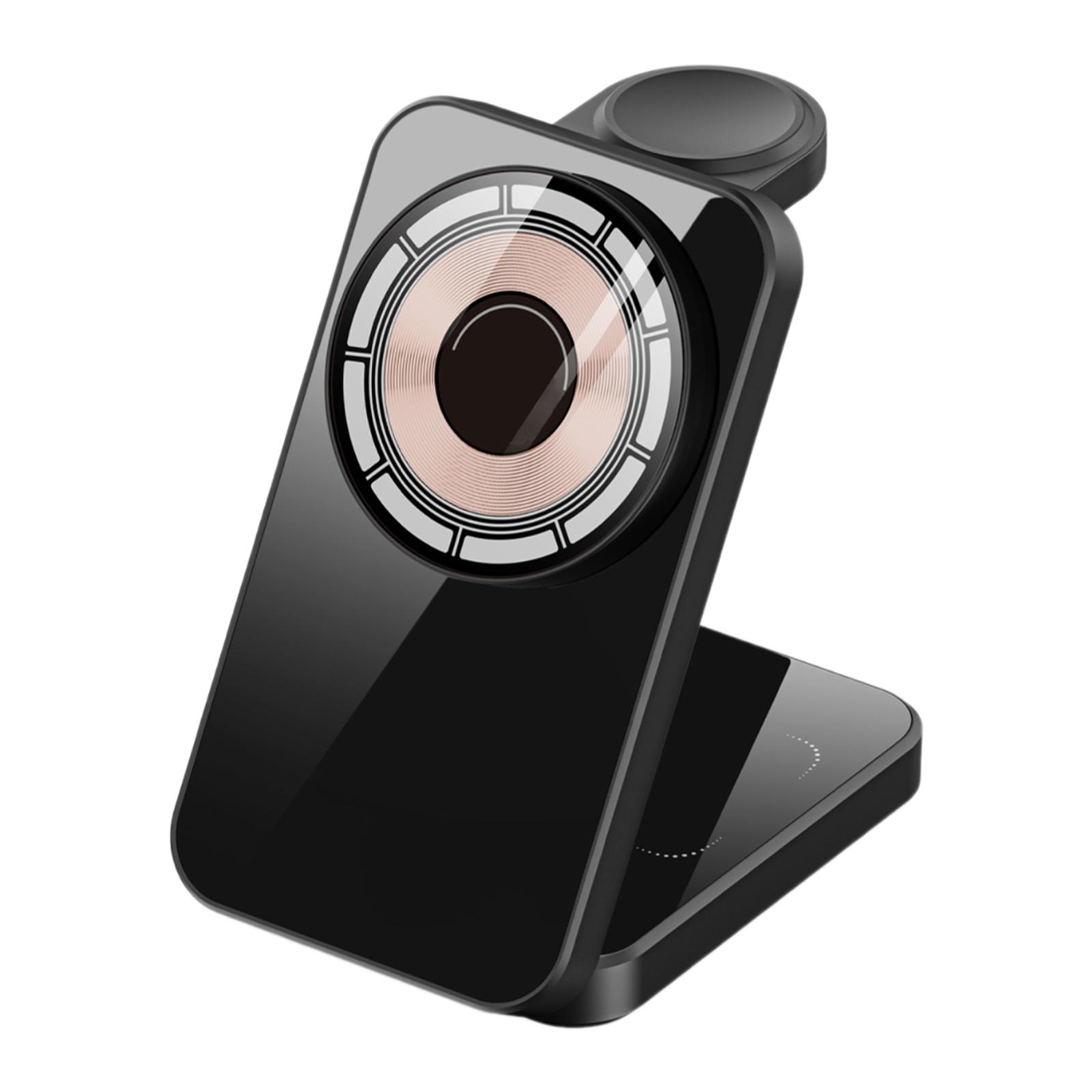 

Foldable Charging Stand Convenient Magnetic Charging Magnetic Wireless Charging Station for Mobile Watch & Headphones