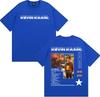 Rapper Kevin Kaarl Ultra Sodade Tour Cover T Shirt Men Women Harajuku Vintage High Street T-shirts Cotton Oversized T-shirt