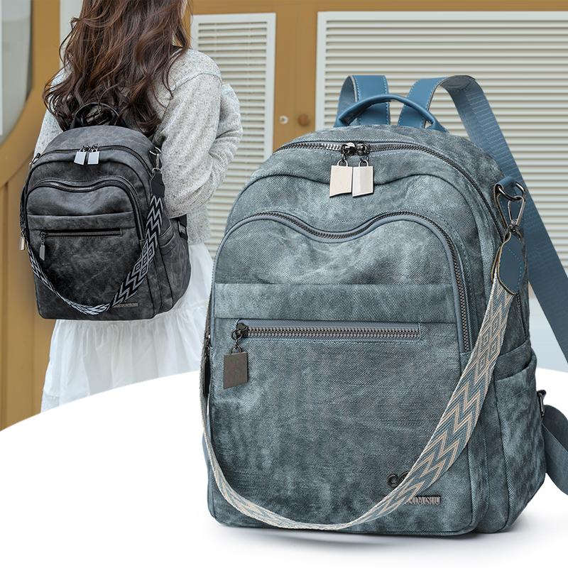 PU Shoulder Bag Women's Multi-function Shoulder Bag