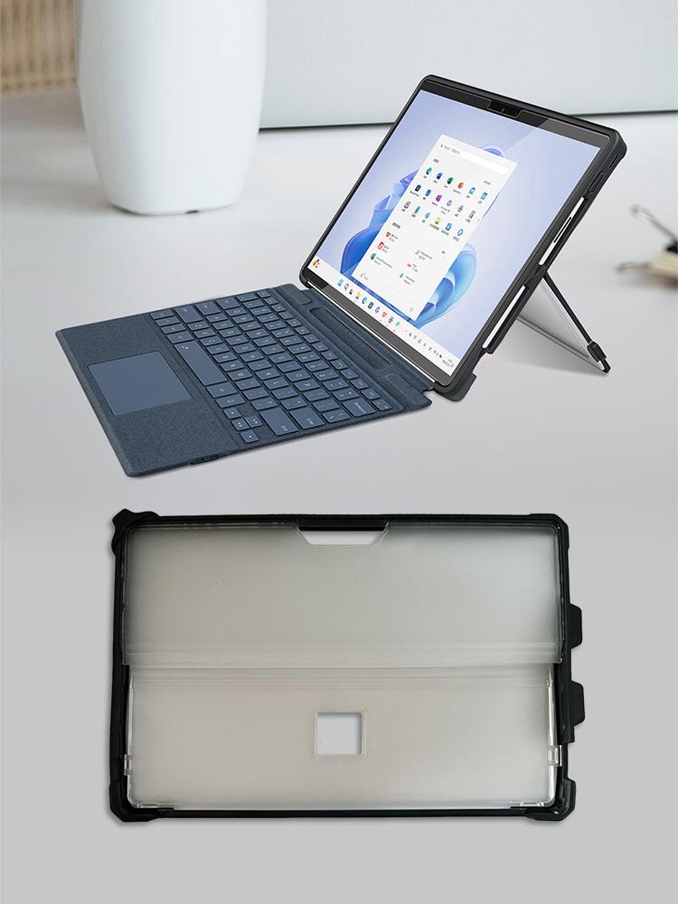 Hard Case For Microsoft Surface Pro 11 10 9 8 13 Inch Shockproof Protective Rugged Cover Compatible with Type Cover Keyboard