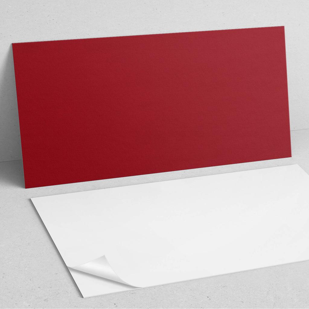 Panel Winylowy Samoprzylepny Z Nadrukiem Do Salonu 100X50 Cm Kolor Burgundowy