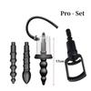 New Anal Pump Manual Vacuum Rosebud Pump Sex Toys for Men Women SM Suction Cup Prostate Stimulator Anus Dilator Butt Plug Set