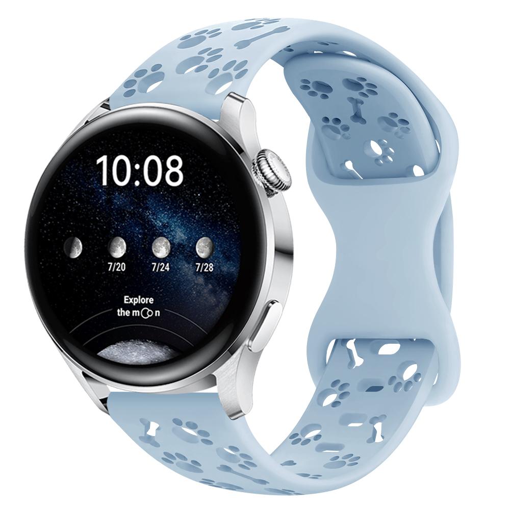 Engraved Watch Band, Soft Breathable Sport Strap 18/20/22MM Compatible with Amazfit Huawei Samsung oppo xiaomi