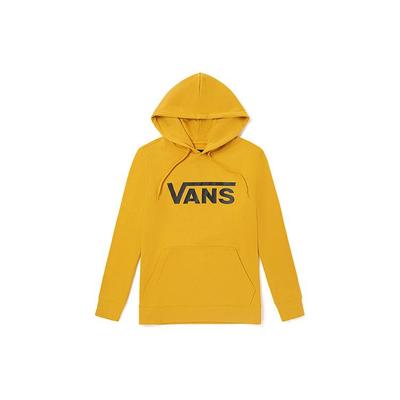 Vans Klassischer Logo-Hoodie Lässiger Pullover Sweatshirt Herren Hoodies Gelb VN0A54N850X