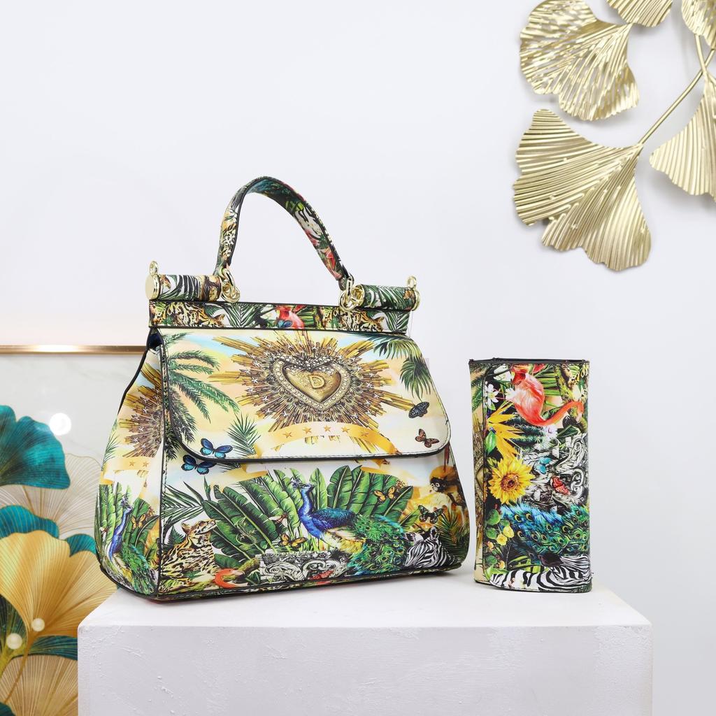 Printed Women'S Bag Light Luxury Bag Ladieshandbag Design Bucket