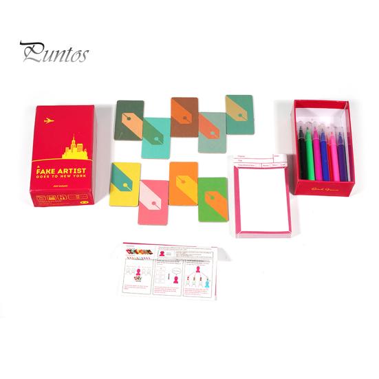 A Fake Artist Goes To New York Christmas Stocking Stuffer or Secret Santa Gift Party Drawing Game for 5-10 Players