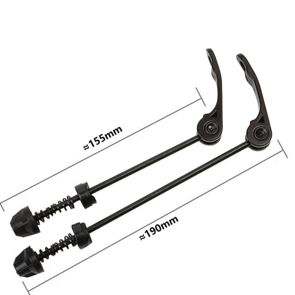 Bicycle Quick Release Skewer 1Pair MTB Bike QR Rear Front Wheel Hub 4.5mm Diameter Aluminum Cycling Repair Tools