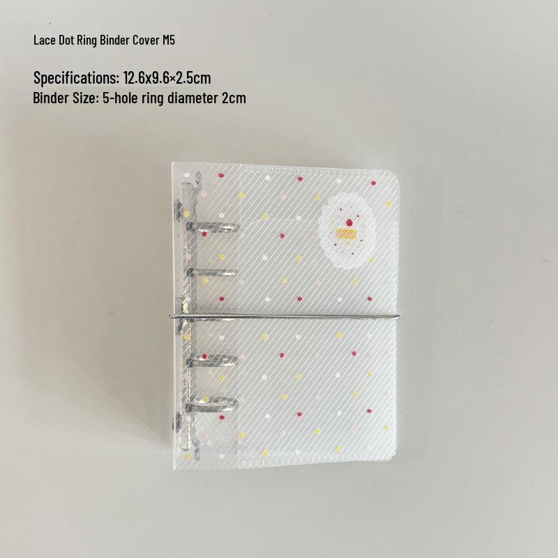 Salty Girl Retro Lace Twill Diary Cover - A6/A7 Matte Light Finish