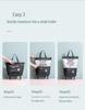 Joey Foldable Shopping Cart: Portable, Large, Thickened Hand-Held Bag with Extra Supermarket Bag