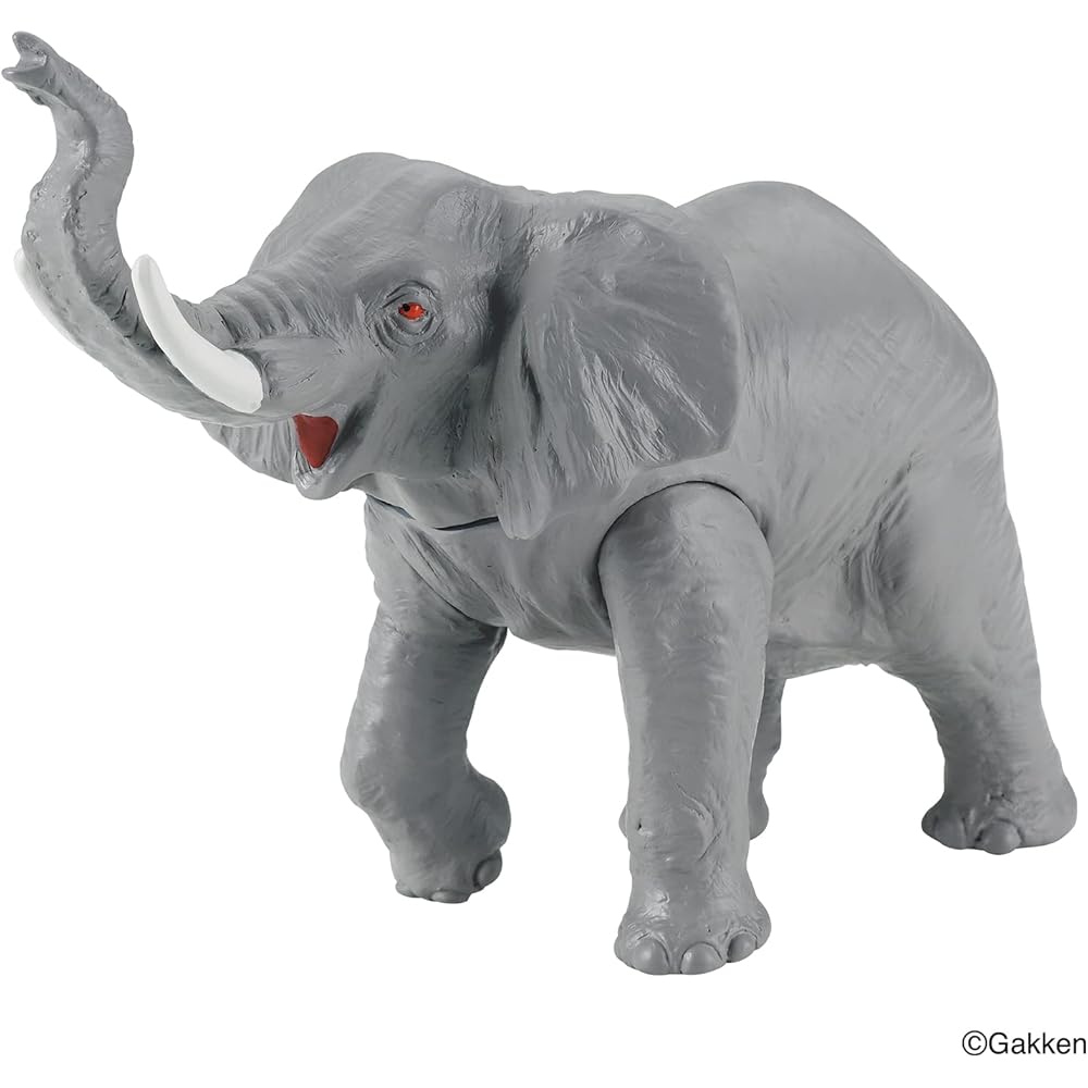 Strong King Battle Sofubi African Elephant Figure