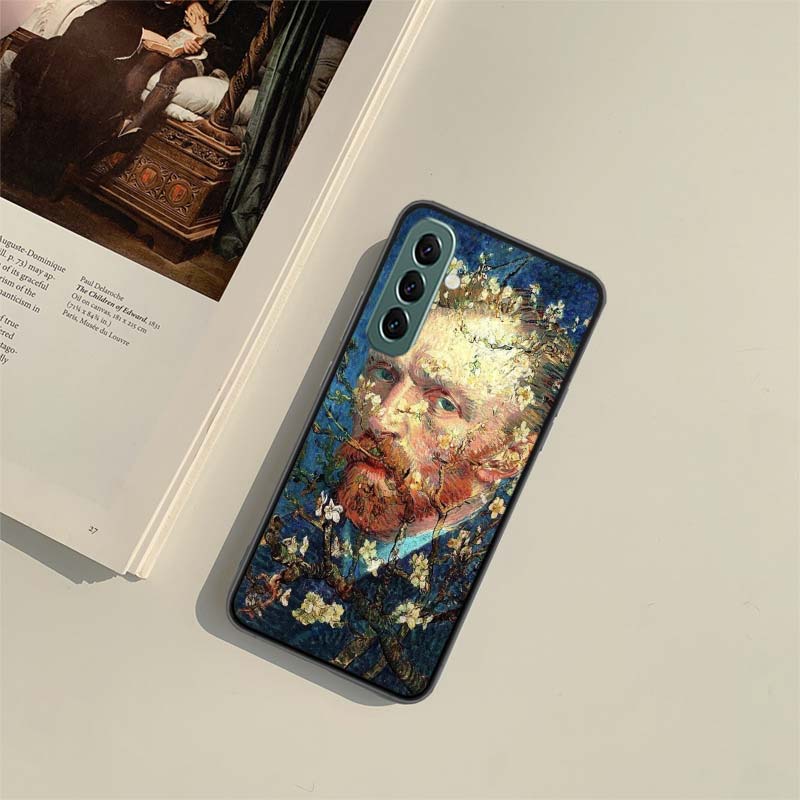 Van Gogh Oil Painting Phone Case For Samsung Galaxy A54 A34 A24 A14 A04 A04S A12 A22 A32 A52S A72 A53 A33 A23 A13 4G A73 A42 5G