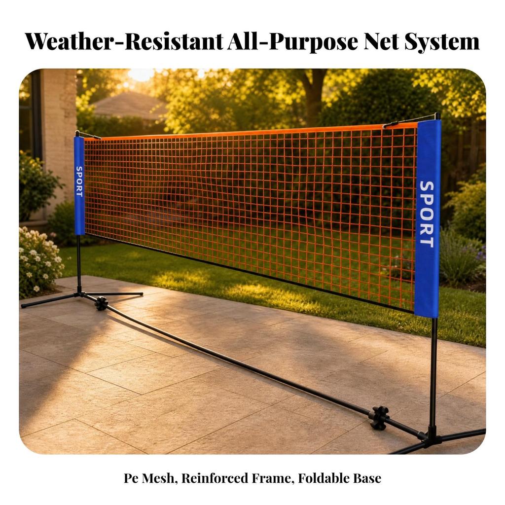 Portable Net System Lightweight for Casual Training