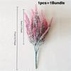 5pcs Artificial Flowers Romantic Lavender Provence Plastic Home Decorative Vase for Wedding Decor Grain Christmas Fake Plant
