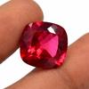 Natural Red Ruby Loose Gemstone Square Cushion Cut 14 ct for Her/Him for Jewelry Making and Crafts