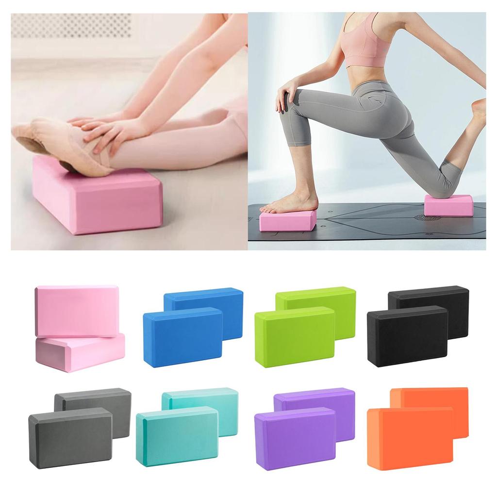 2 Blocks of , Accessories EVA Foam Exercise for Training And Meditation