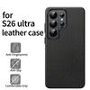 HANNUO Leather Cases for Samsung Galaxy S26 Ultra Plus Case Matte Full Protect Cover Shell Magnetic Protector Luxury Phone Cover