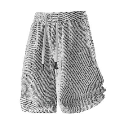 Herren Sporttaschen Kordelzug Board Trunk Badeshorts Herren Einfarbige Shorts Sommer Dünne Hosen Herren Lockerer Jogginghose