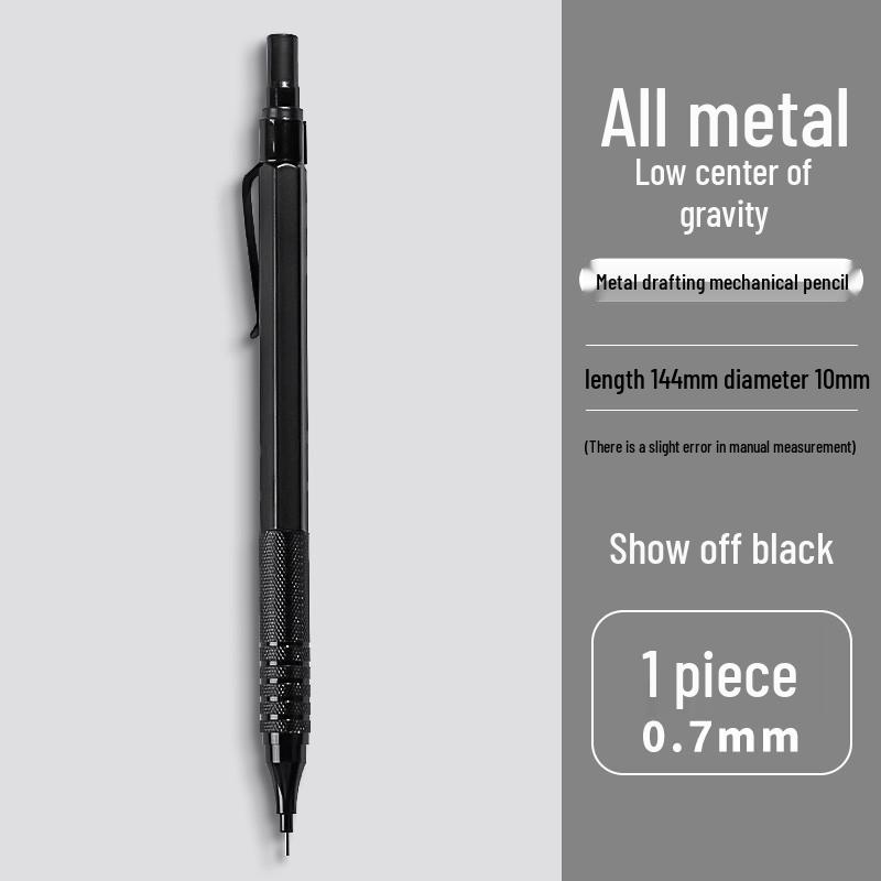Low Center of Gravity Metal Mechanical Pencil for Professional Writing and Manga Drawing