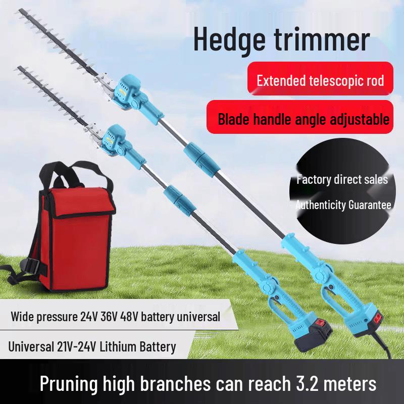 Qinyan Cordless Pole Hedge Trimmer CN plug (adapter included)