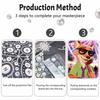 Disney Pearl Painting DIY Zootopia Nickelodeon Party King Pearl Art Painting Pearl Gem Painting, Home Wall Decoration Crafts