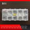 50 adet! Common Rail Enjektör Ayar Pul Pul Pul Conta Tamir Kiti B11 B12 B13 B14 B15 B16 B21 B22 B23 B24 B25 B26 B27 B31 B42