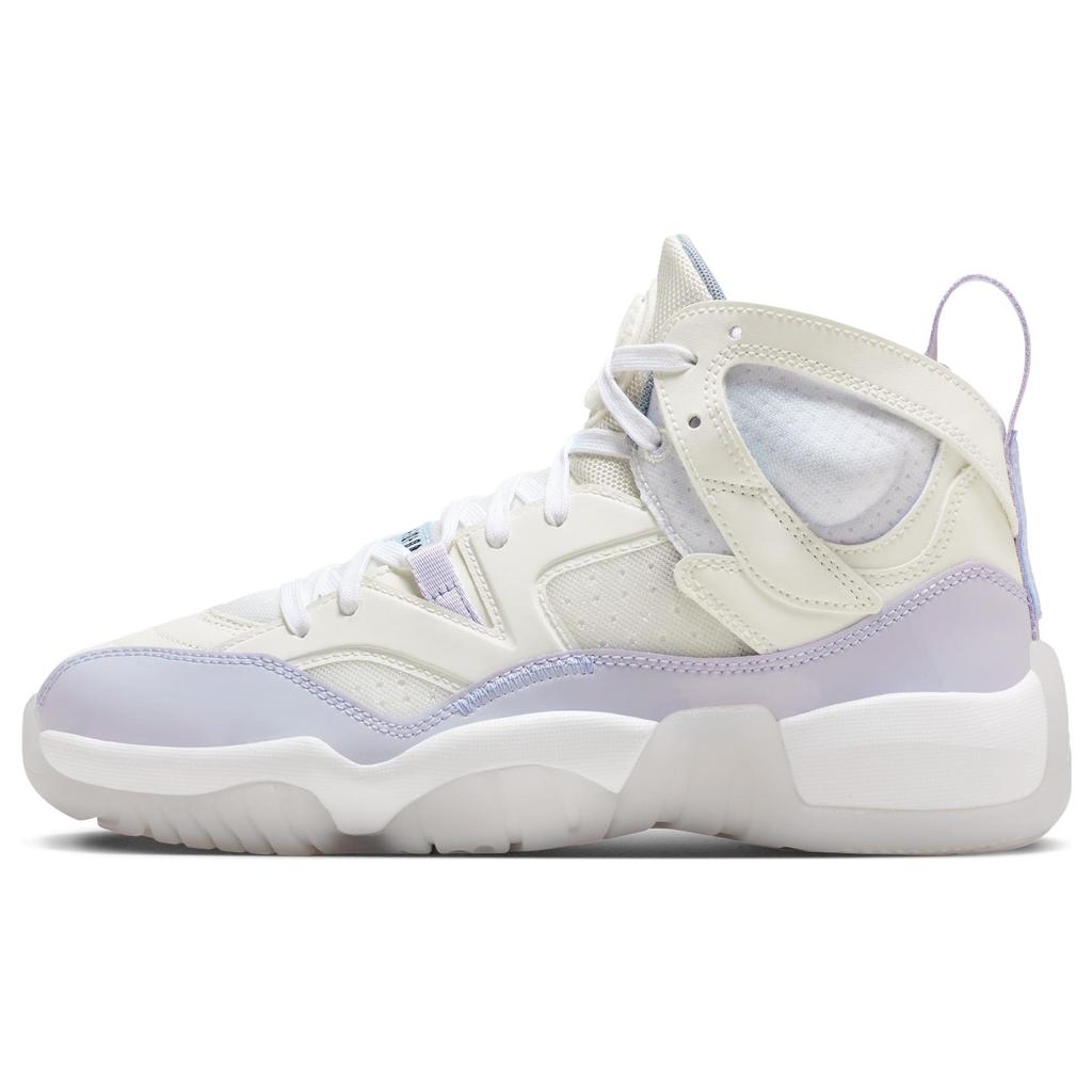 New JORDAN Jumpman Two Trey White Lavender Purple Women's FB7166-511