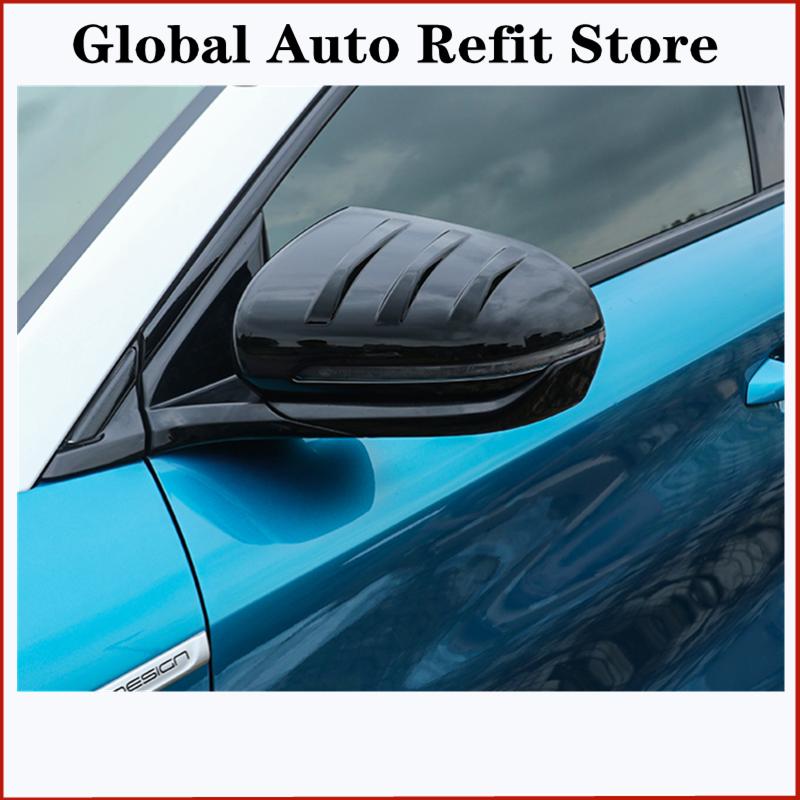 beautify Fit For BYD Atto 3 Yuan Plus 2022 2023 external car Side Rear View Mirror Cover Trim Accessories refit