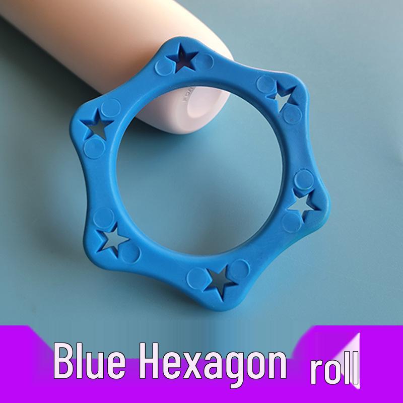 

Thickened Solid Color Mic Cover: Anti-Slip, Drop-Proof, Anti-Scald, Washable, Home KTV Use. Hexagonal Anti-slip Ring