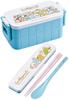Skater Bento Sumikkogurashi Made In Box, 600ml, Antibacterial, Two-Tier, Women's, Atsumarundzu, Japan, YZW3AG-A