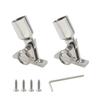 2 Pair of Deck Hinges with Quick Release Pins and Eye End Made from Marine Grade Stainless Steel for Bimini Tops