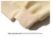 Men's American Style Fleece-Lined Hoodie 600G, Long Sleeve Round Neck Casual T-shirt, 2025 Collection.