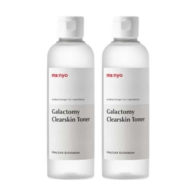 ma:nyo Galactomy Clearskin Toner 210ml | Korean Mild Exfoliating Toner with Galactomyces, LHA, PHA & Willow Bark Extract
