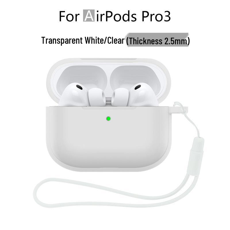 Compatible with Apple AirPods Pro 3 Silicone Protective Case, Bluetooth Earphone Cover