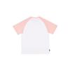Li-Ning American Style Raglan Color Block Casual Short Sleeve T-Shirt Unisex Tops White Pink YHSU169-3