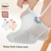 Breathable Mesh Baby Socks: Cartoon Design for Newborns & Toddlers (0-3 Years)