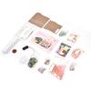 Flower DIY Assembly Dollhouse Mini Home Craft Model Doll House Model Toys Gift Decoration