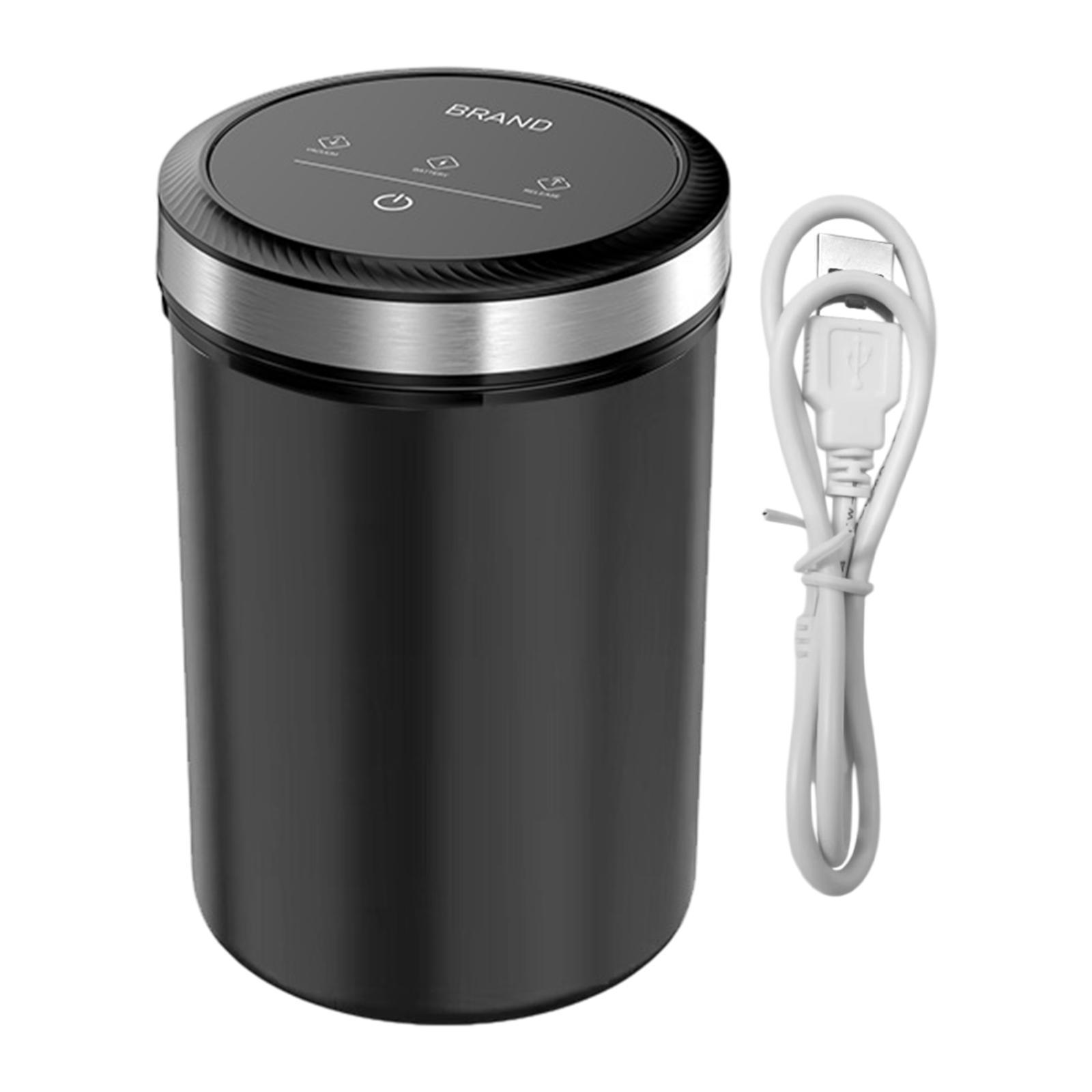 

Automatic Vacuum Coffee Canister Food Storage Container for Tea Coffee Beans чорний