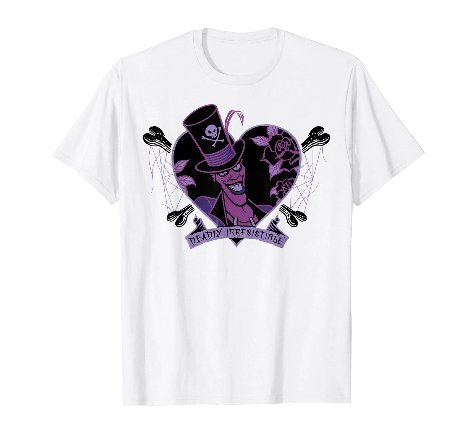 Disney Villains Valentine S Day Dr. Facilier Vintage Heart T-Shirt_ XL