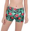 Kleine, große Mädchen-Shorts im Boy-Cut-Stil für Fitnessstudio, Workout, Yoga, weiche Stretch-Shorts, zum Laufen, Tanzen und Strand