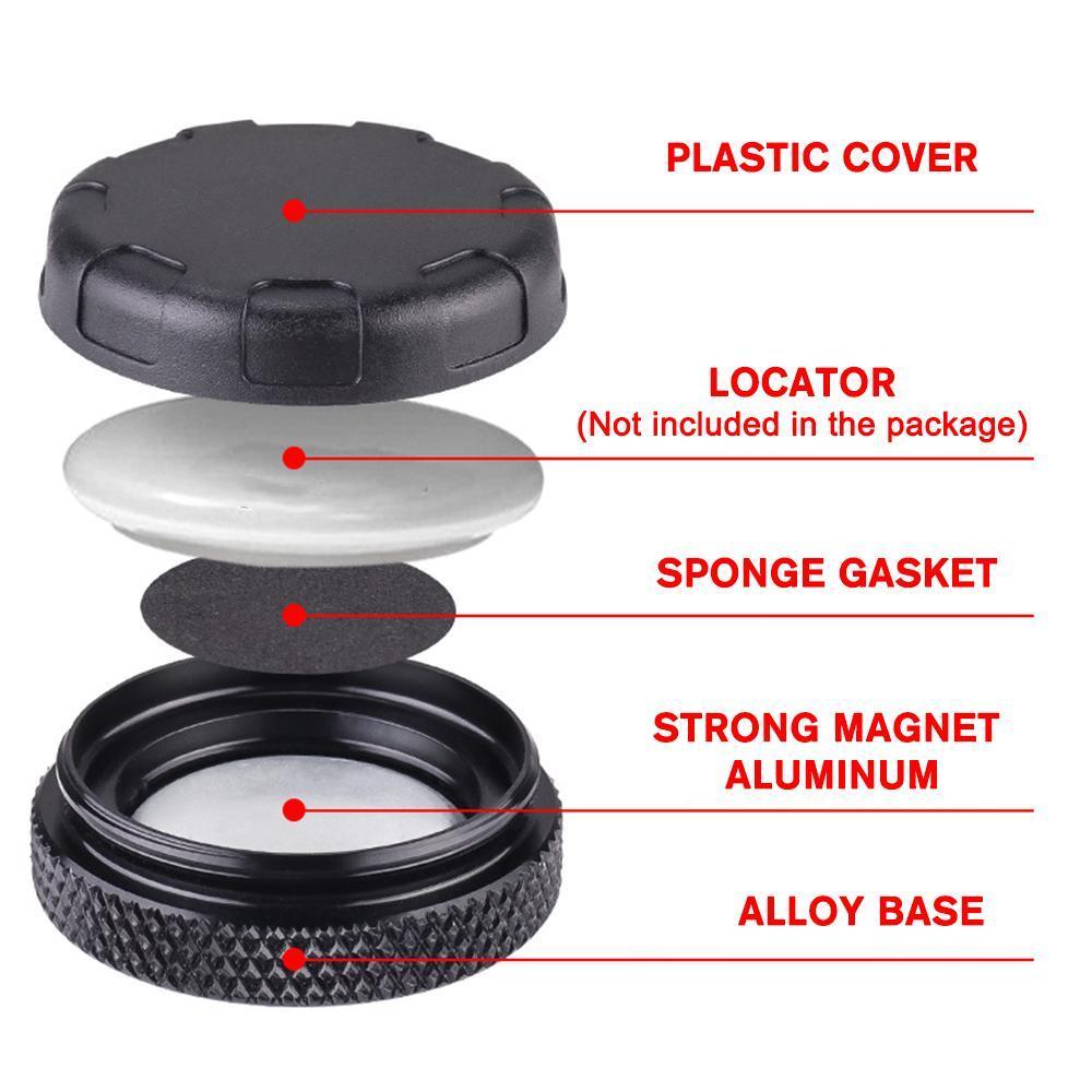 Magnetic Case For Apple AirTag Enclosure Case Anti-theft Hidden Shockproof Protective Cover For Airtags