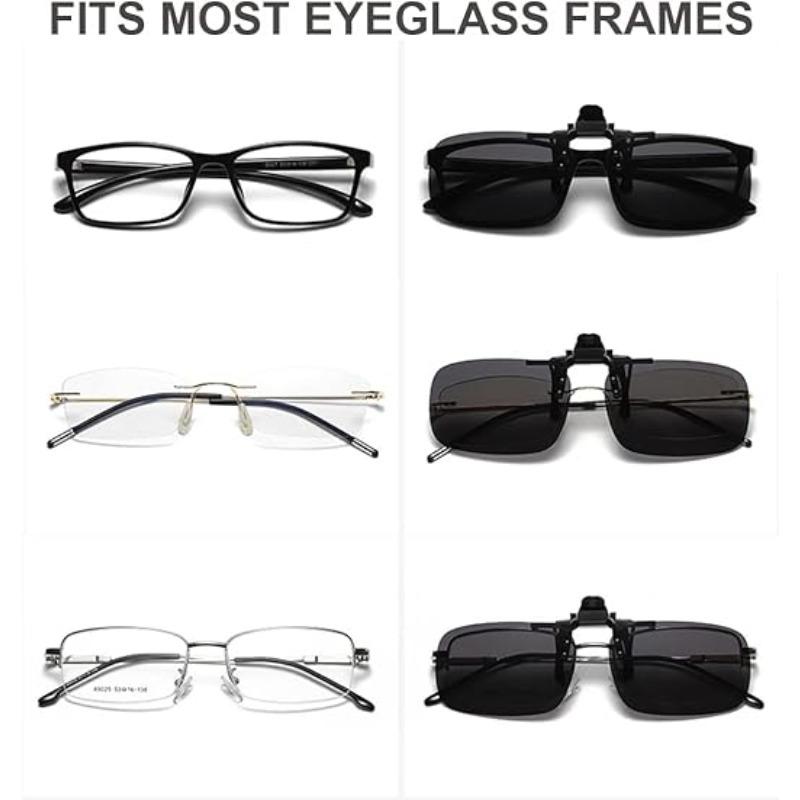 YEZIXIN Polarized Myopia Clip-on Sunglasses1Pcs Set for Driving Fishing Night Vision Sun Shading Eyewear Sun Shading Eyeglasses
