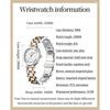 Women's Elegant Watches Fashion Light Luxury Original Wristwatch Stainless Steel Waterproof Quartz Ladies Watches
