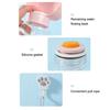 Portable Dog Water Bottle Leak-Proof Pet Water Dispenser with Drinking Bowl Food Compartment Travel Pet Feeder for Dogs Cats Hiking Walking Outdoor