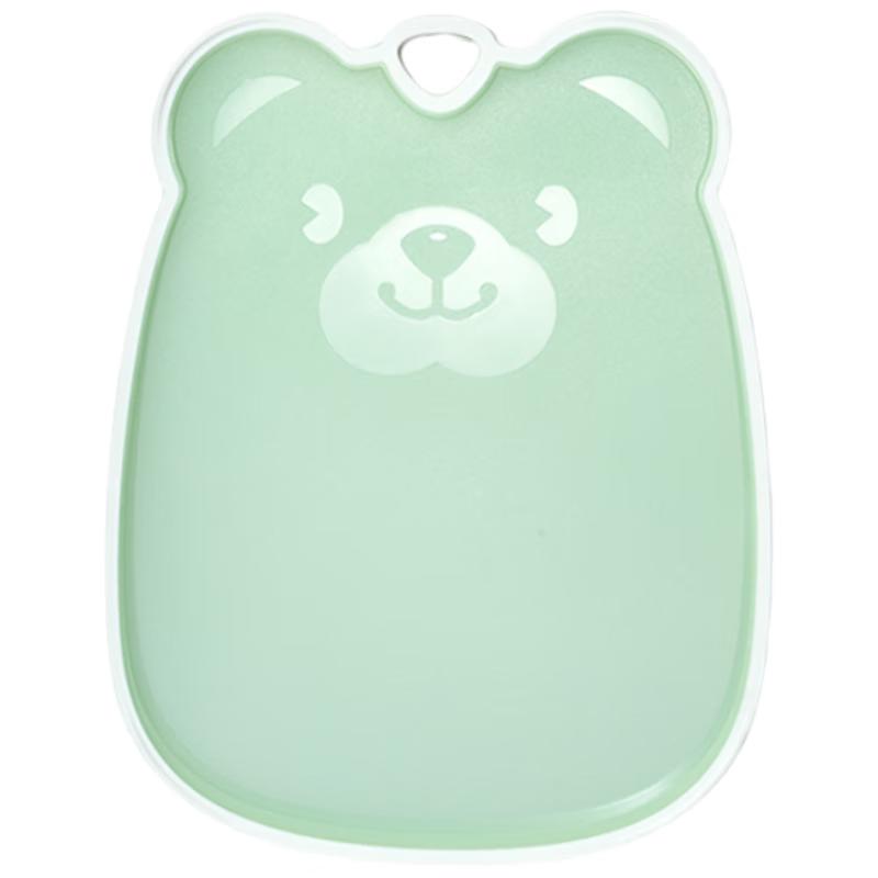 Maxcook Cute Bear Plastic Cutting Board for Fruits and Vegetables