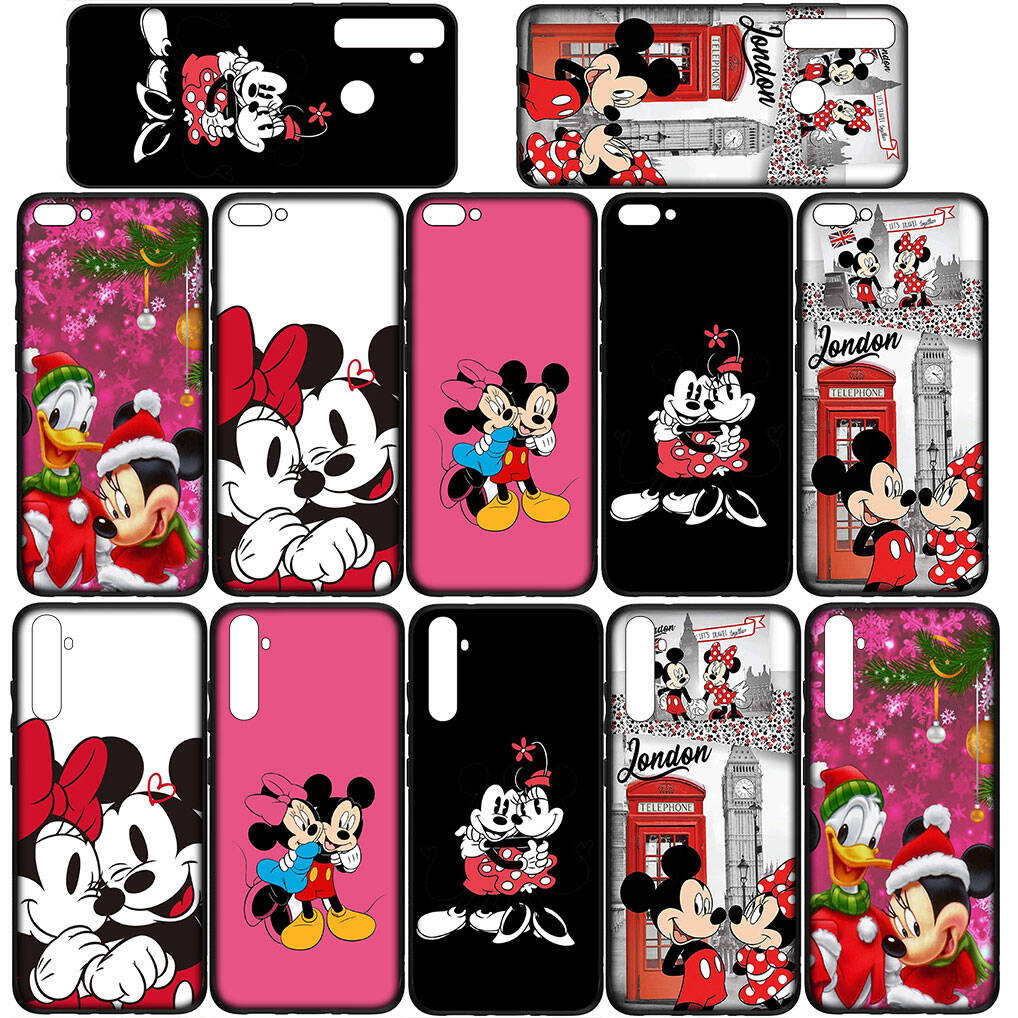 For Samsung Galaxy S25 S24 S23 S22 Ultra FE Plus A37 A57 A56 A55 A06 A16 A15 A36 A26 A35 A05 A25 A54 A34 Phone Case Comics Minnie Mickey Mouse Cover