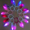 Handmade Children's Plush Sequin Rabbit Ears Light-Up Headband
